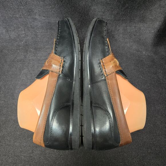 Dockers Black & Brown Sinclair Kiltey Tassel Loafers Men\'s Dress Shoes main image 7